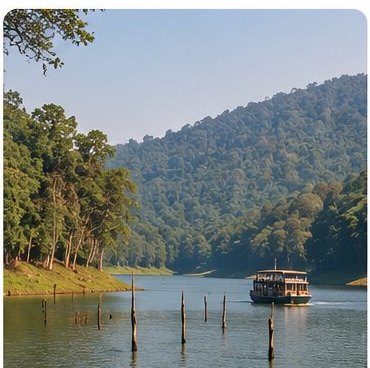 Thekkady Periyar lake, Kerala