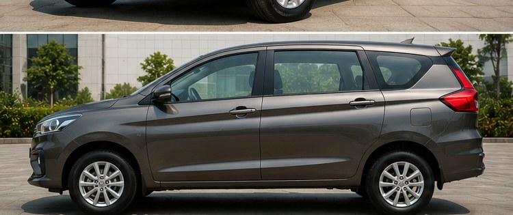 Maruti Ertiga taxi side profile