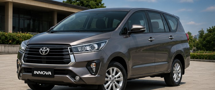 Innova Crysta taxi — premium 7-seater MPV
